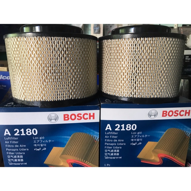 Combo lọc gió động cơ ô tô Bosch + lọc điều hoà Denso