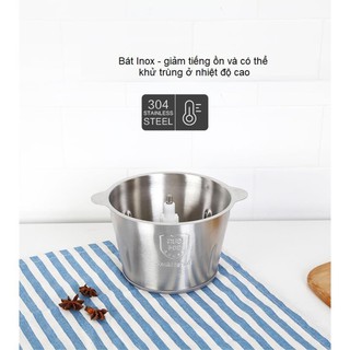 Máy Xay Thịt Cối Inox ( Sẵn hàng )