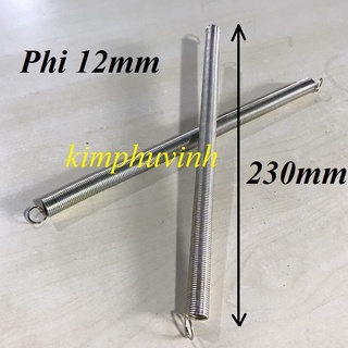 01 cái - lò xo thép - lò xo kéo - lò xo làm bẫy phi 12