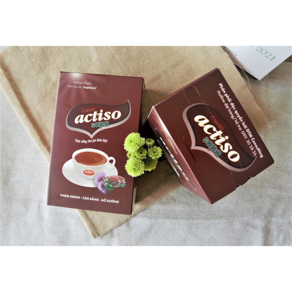 Cacao Actiso Sapa - TraphacoSapa - Đồ uống cao cấp Kết hợp Atiso Sapa &amp; Cacao Bến Tre