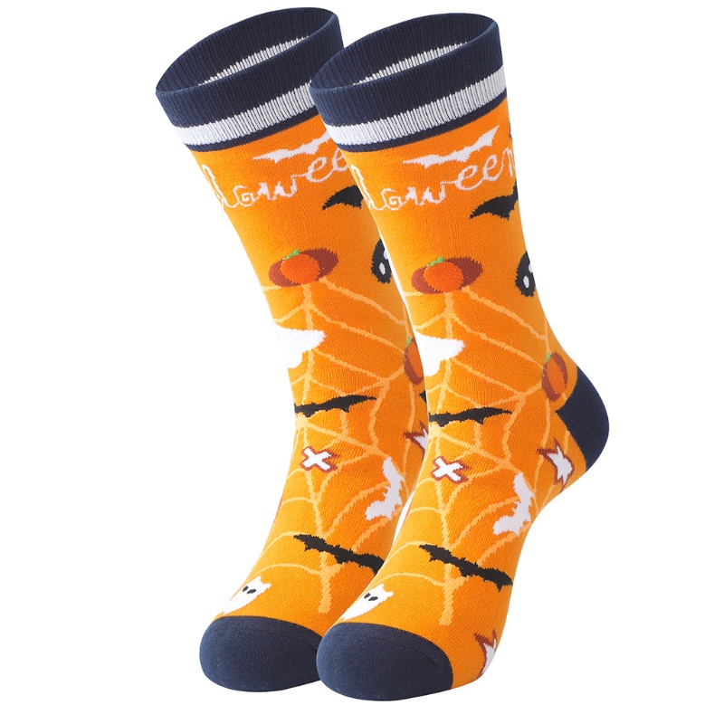 Vớ Cotton In Họa Tiết Halloween Nhiều Màu Dễ Thương Cho Nam Và Nữ