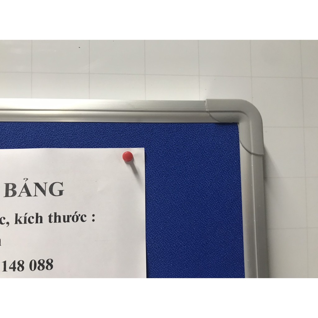 Bảng Ghim Nỉ Siêu Chắc Bền, KT: 60x80 cm  - Tặng kèm 1 hộp ghim cho mỗi bảng - Bảo Hành 24 tháng