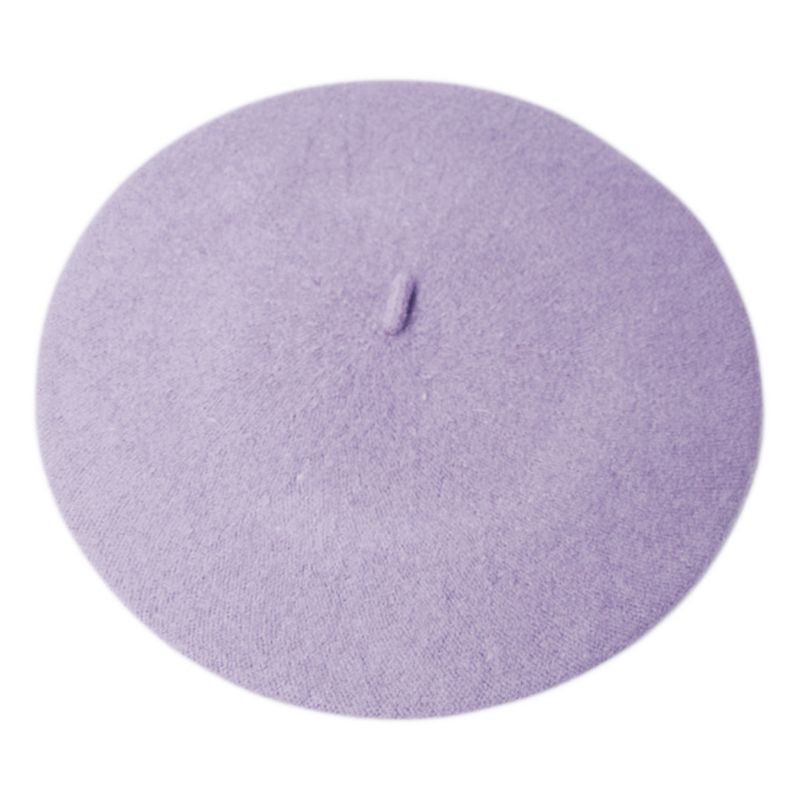 Mũ Beret Phẳng Giữ Ấm Mùa Đông Phong Cách Họa Sĩ Cổ Điển Thanh Lịch Dành Cho Bạn Nữ