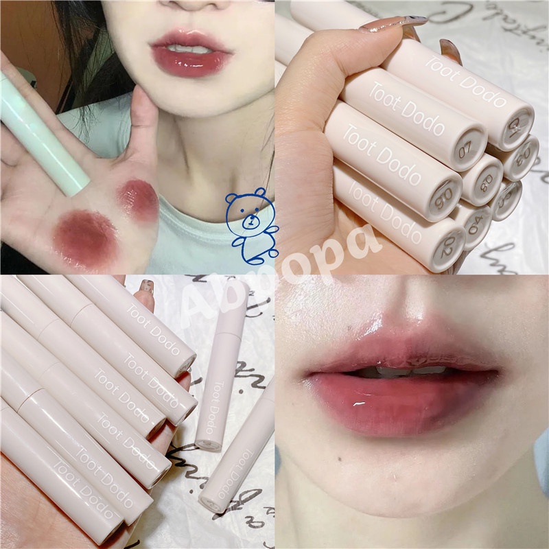 [Hàng mới về] Son Bóng 3d Thay Đổi Màu Sắc Lâu Trôi Tiện Dụng