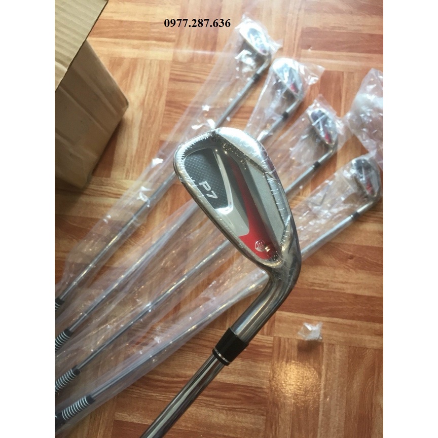 Gậy tập golf swing số 7 cách cầm tay nắm chỉnh tư thế lưng Caiton GS008