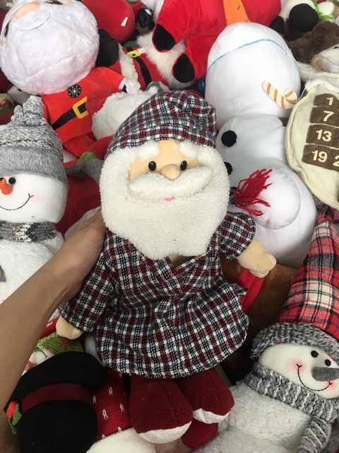 Gấu bông trang trí noel