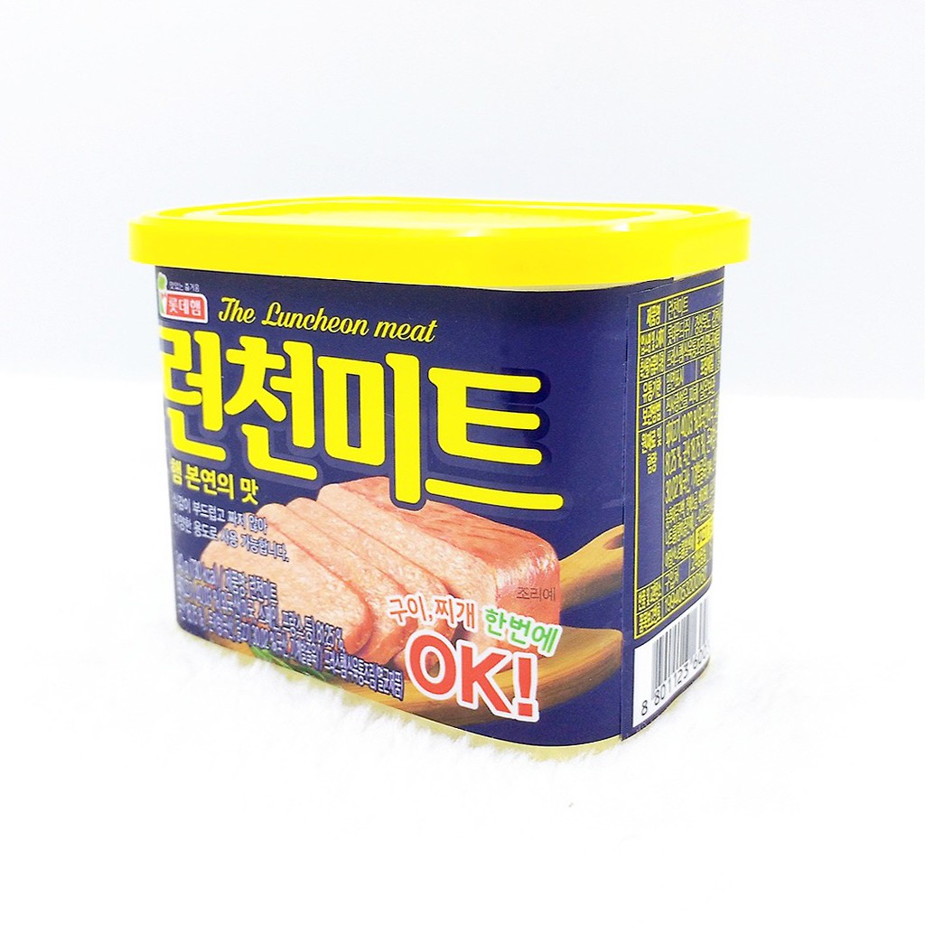 [ĐẬM VỊ THƠM NGON] 01 hộp x 340g Thịt Spam The Luncheon Meat Hàn Quốc.(Date: 2023)