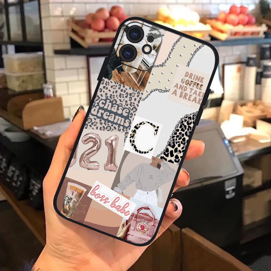 Vỏ ốp iPhone Silicon viền vuông Art 251- 252 cho iPhone 6pl/6s/6spl/7/7pl/8/8pl/x/xs/11/12/13/14/pro/max - Chinchincase