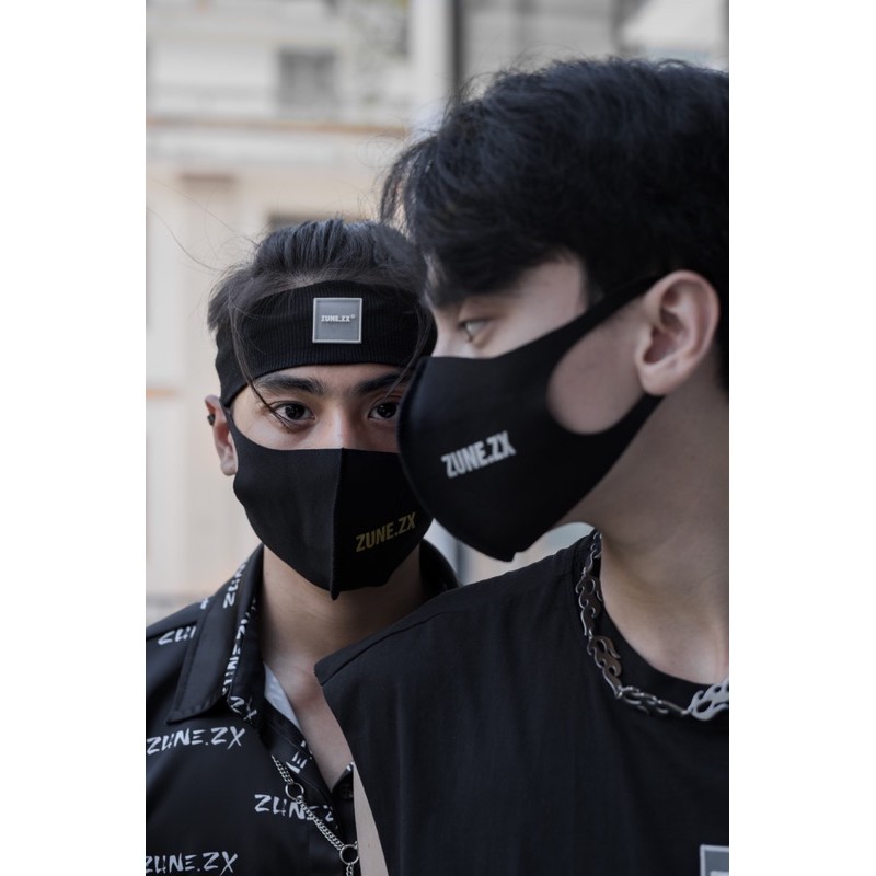 MASK ZUNEZX (Khẩu trang chữ bạc ZUNEZX) | BigBuy360 - bigbuy360.vn