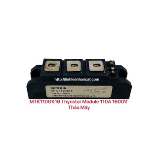 Mtc110gk16 thyristor module 110a 1600v tháo máy