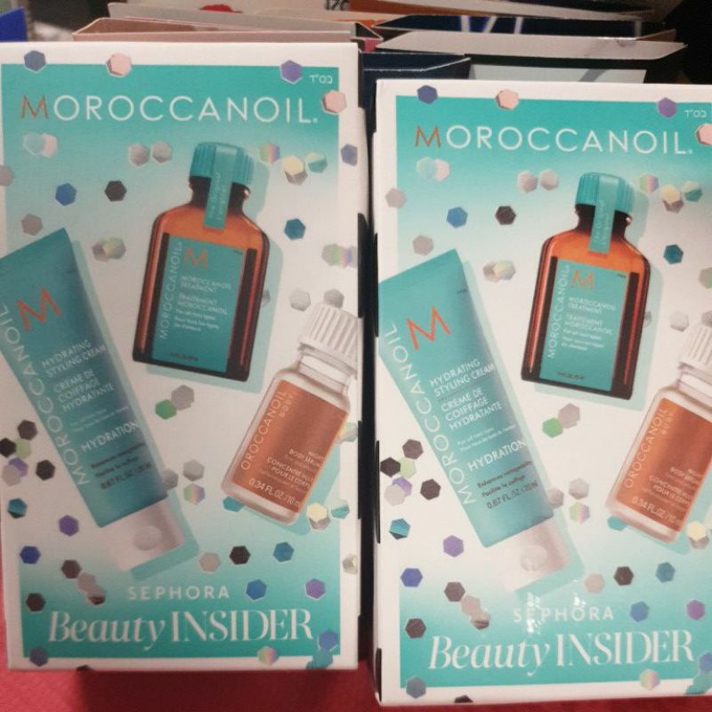 Tách Set mini 3 món dầu dưỡng tóc Moroccanoil