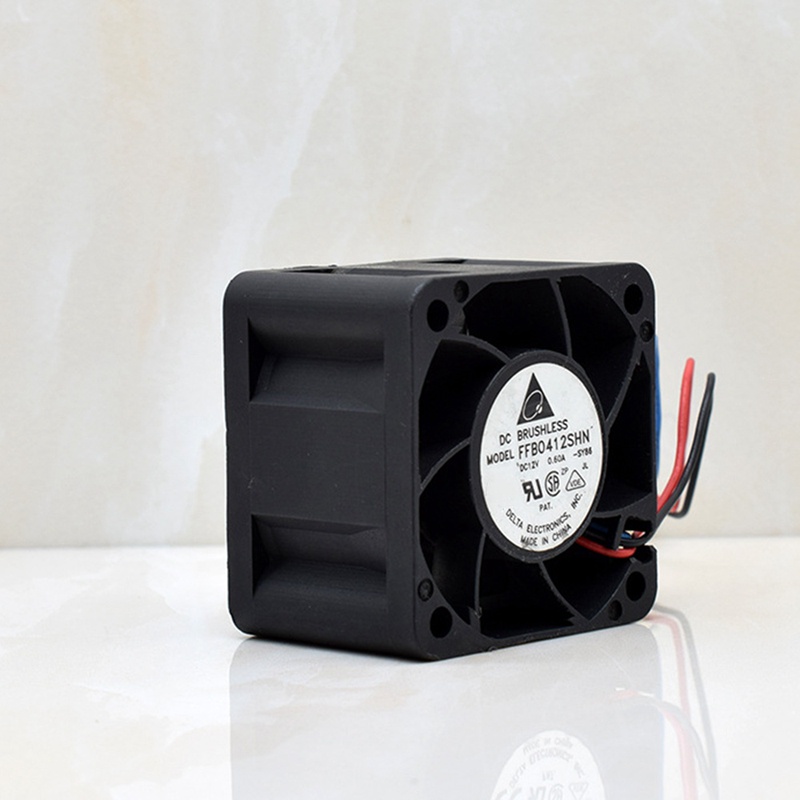 1 Quạt Tản Nhiệt Siêu Nhỏ Ffb0412 4028 4cm 12V 0.60A 40X40X28MM Cho Anminer AWP8 PSU