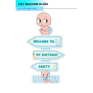 Cây Welcome Trang Trí Bàn Tiệc