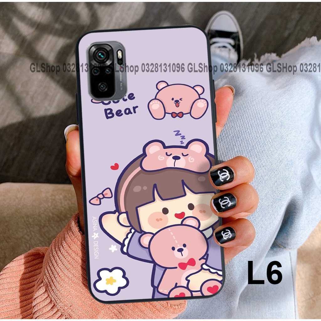 ỐP LƯNG XIAOMI REDMI10/NOTE10/NOTE 10S/NOTE 10 PRO/NOTE10 5G ỐP LƯNG IN HÌNH CUTE VÀ DỄ THƯƠNG GLSHOP