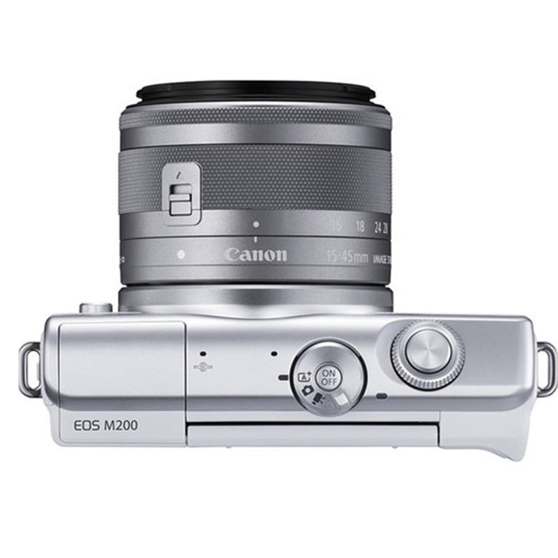 MÁY ẢNH CANON EOS M200 KIT EF-M15-45MM F3.5-6.3 IS STM + EF-M 22MM F2 STM