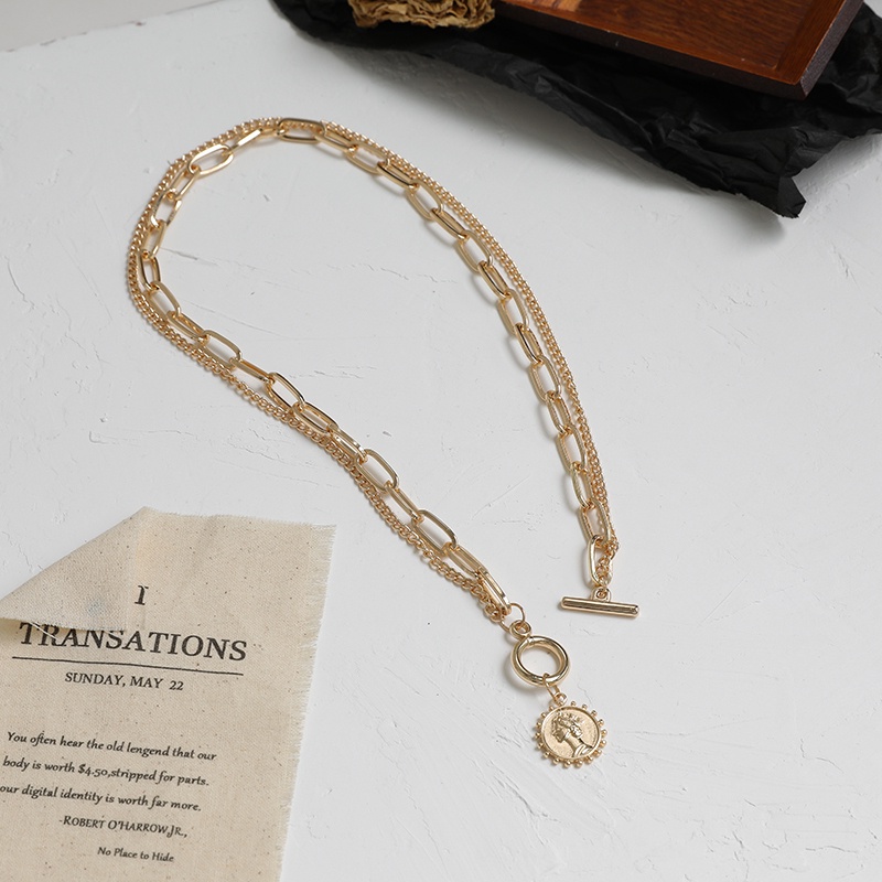 Vòng cổ Hai Lớp Phong Cách Thời Trang Mới