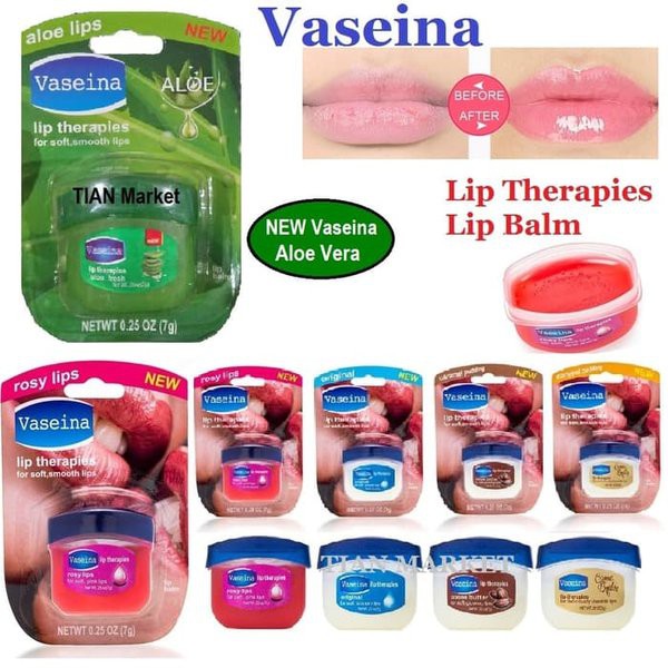 Sáp Dưỡng Ẩm Vaseline 7G (Dùng Dc Cho Mặt, Môi, Body) | BigBuy360 - bigbuy360.vn