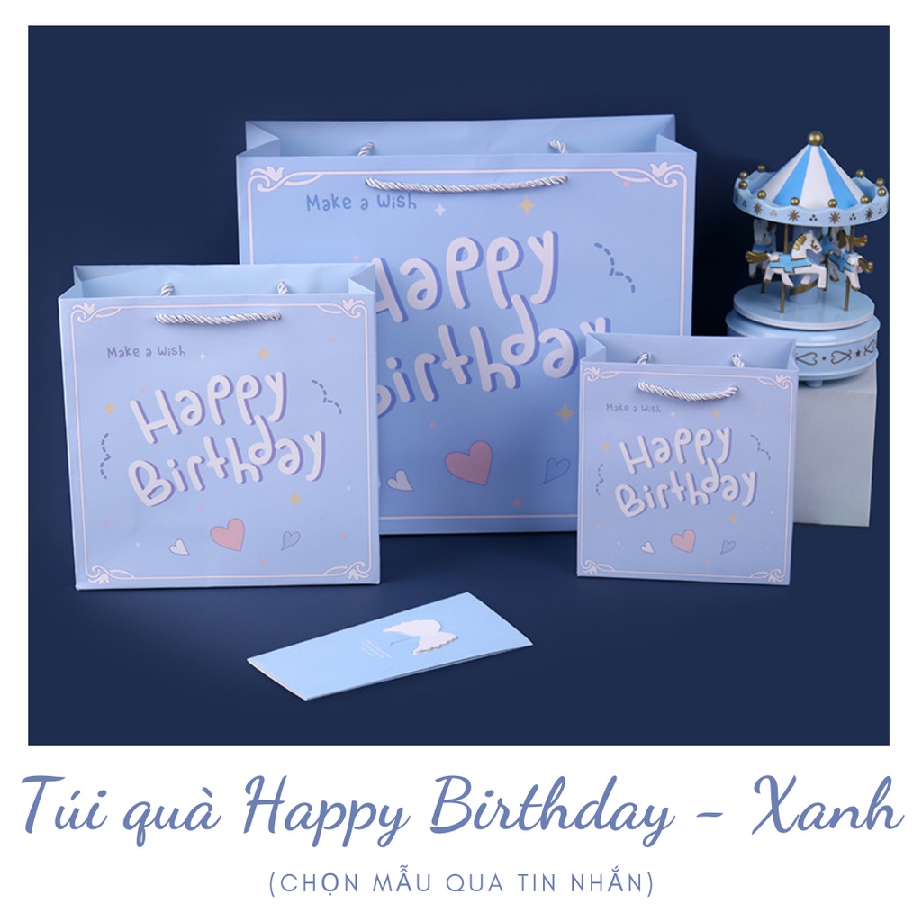 Túi Quà Happy Birthday 078849 ERASHOP - Tặng Sinh Nhật, Kỉ Niệm, Tặng Người Yêu, Thầy Cô, Bạn Bè, Rẻ Đẹp