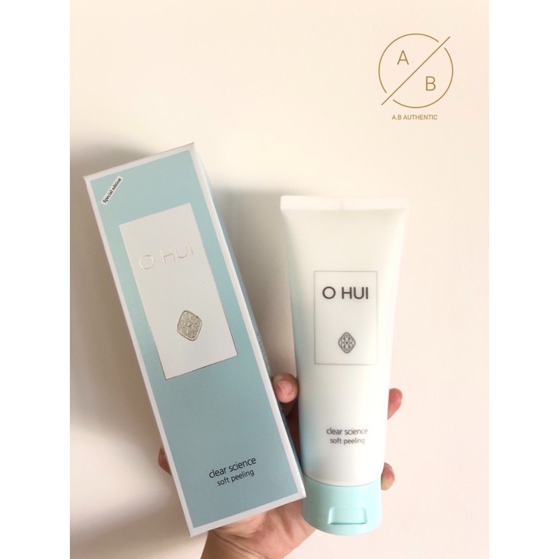 Tẩy tế bào chết da mặt Ohui Clear Science Soft Peeling 150ml- AB Authentic