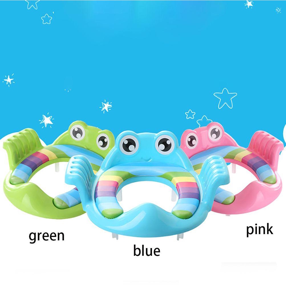 Bệ Ngồi Toilet Có Đèn Chuyên Dụng Cho Bé Tập Đi Vệ Sinh