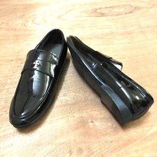 Giày lười da bóng 4