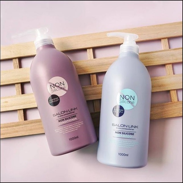 Bộ Dầu Gội Xả Salon Link Không Chứa Silicon Chuyên Dùng Cho Tóc Uốn Nhuộm Phục Hồi Tóc Hư Tổn