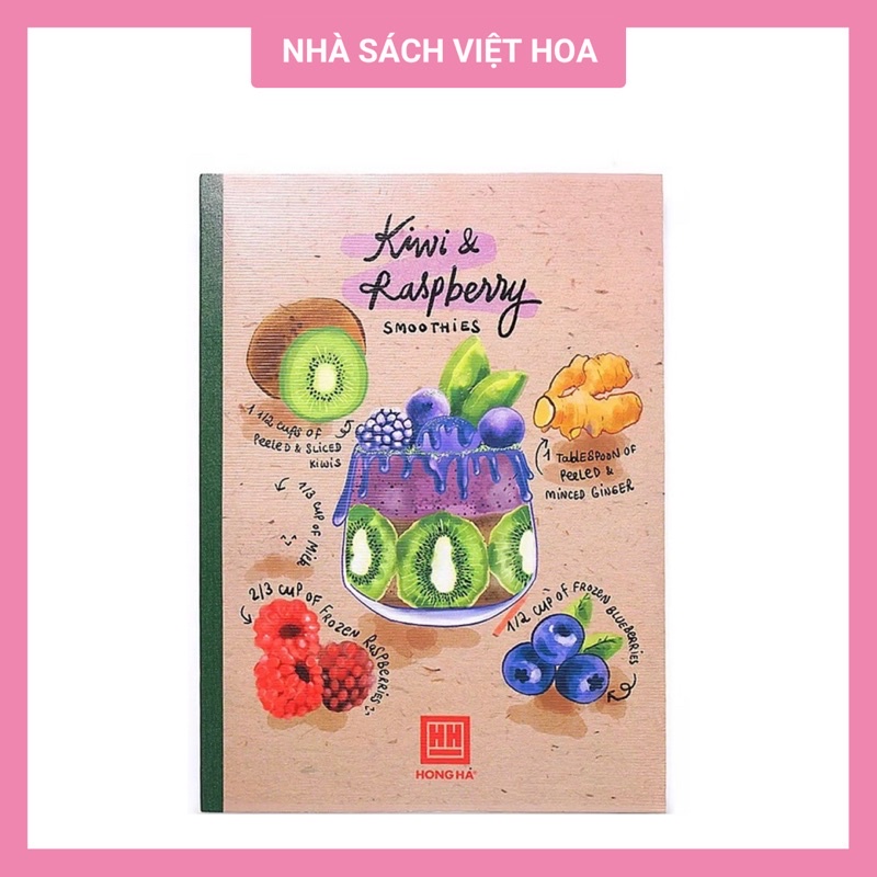 Vở kẻ ngang 200 trang Hồng Hà Study Cocktail 1429
