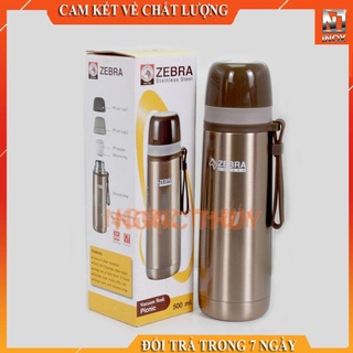 Bình giữ nhiệt Inox 304 Picnic 500ml Zebra - 112651|Hàng chính hãng nhập khẩu Thái Lan