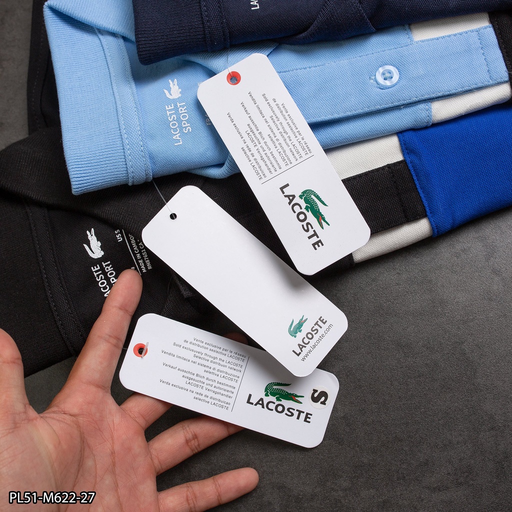 ÁO THUN POLO LACOSTE PL51 - THỜI TRANG NAM VNXK