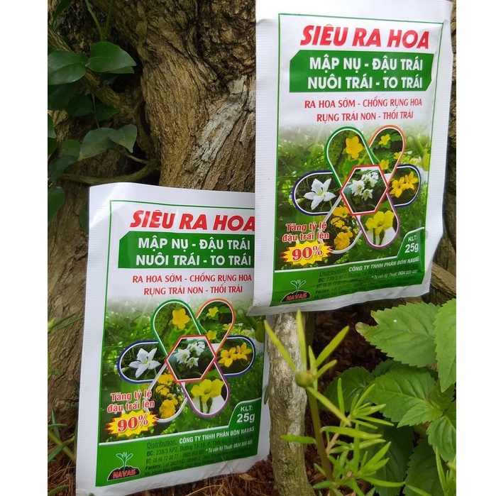 Phân Bón Siêu Ra Hoa Đậu Trái, Chống Trụng Hoa và Trái Non - tăng tỉ lệ đậu trái 90%