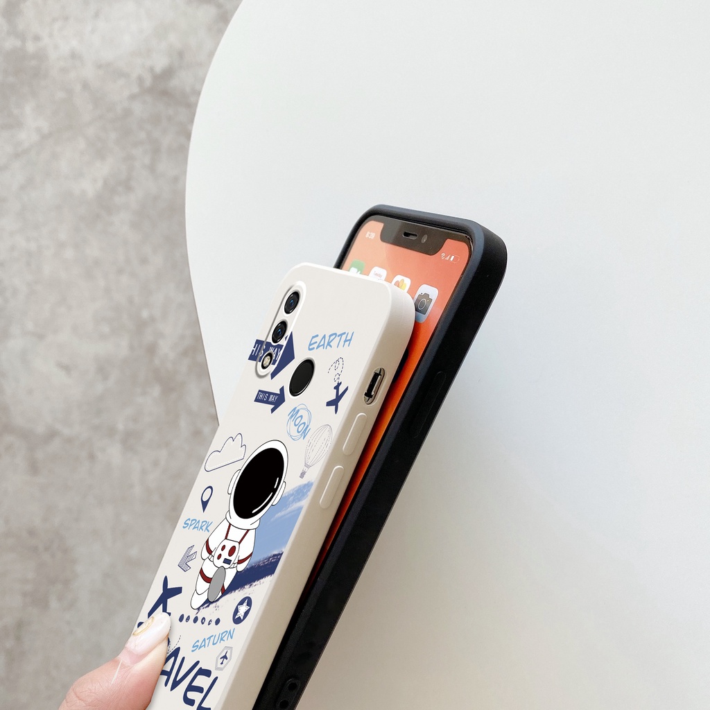 Ốp Điện Thoại Hình Phi Hành Gia Cho samsung J4plus J7prime J7Pro J6plus J6 J4Pro J4+ J2plus A11 A71 A52 A50 A12 A03S