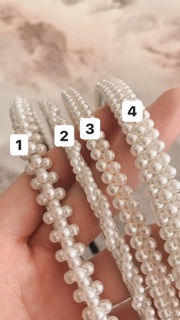 Bờm tóc ngọc trai Pearl Headband