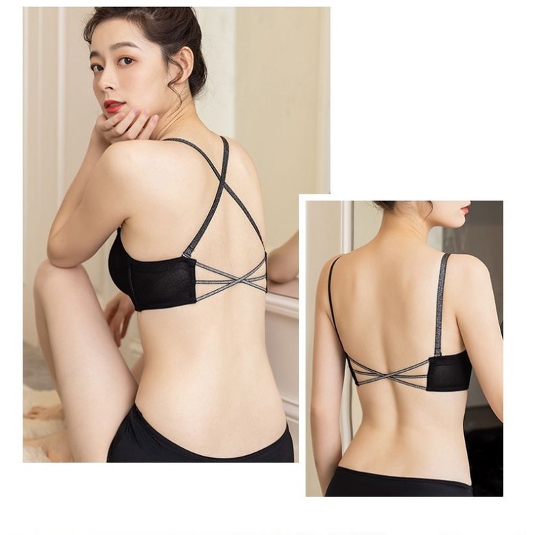 #C3: Áo lót cao cấp không gọng, khuy cài trước, đệm su non dày 6cm, dễ kết hợp với váy hở lưng.