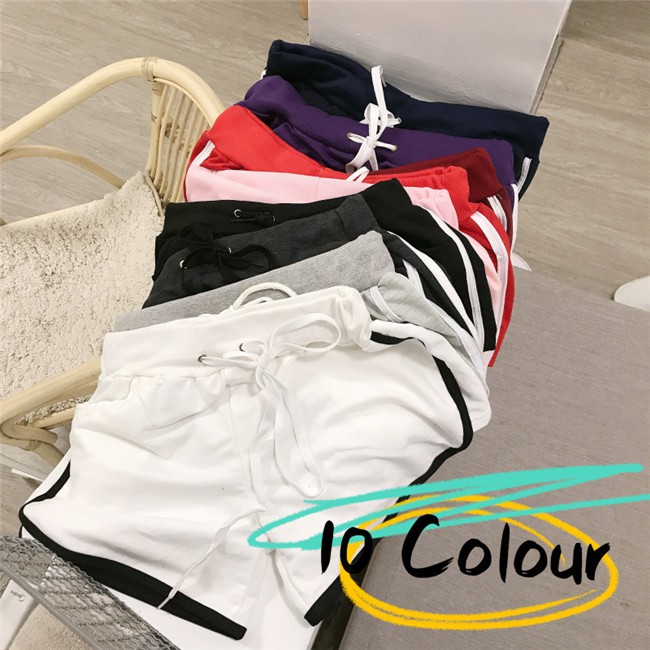 Quần Short Lưng Cao Dáng Ôm Phong Cách Retro Thời Trang Mùa Hè Dành Cho Nữ 863