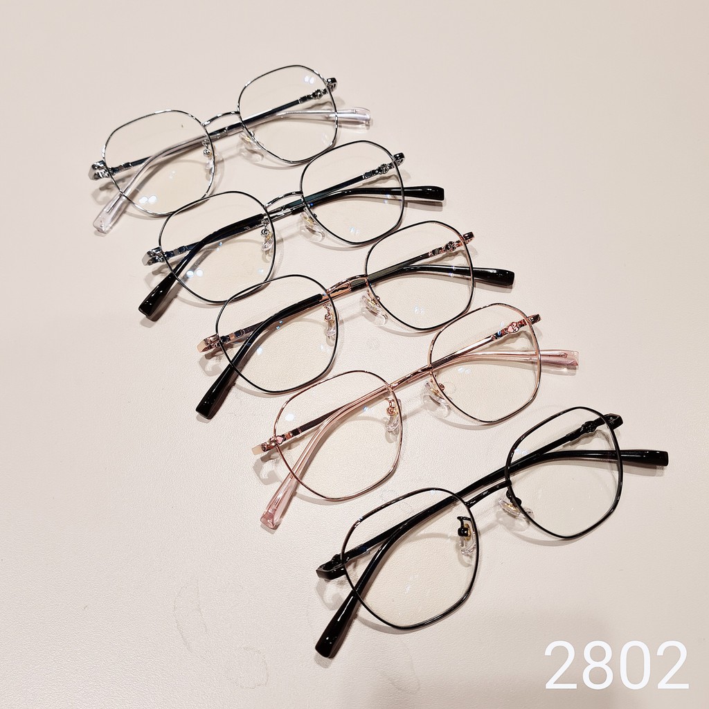 Gọng kính thời trang nữ Lilyeyewear mắt vuông bo TITANIUM bền dẻo thanh mảnh 2802 | BigBuy360 - bigbuy360.vn