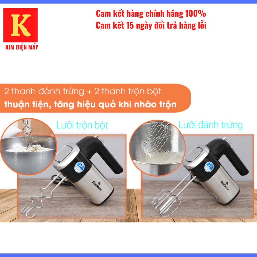 Máy đánh trứng Bluestone HMB-6338-công suất 400W tiết kiệm điện- bảo hành 24 tháng toàn quốc