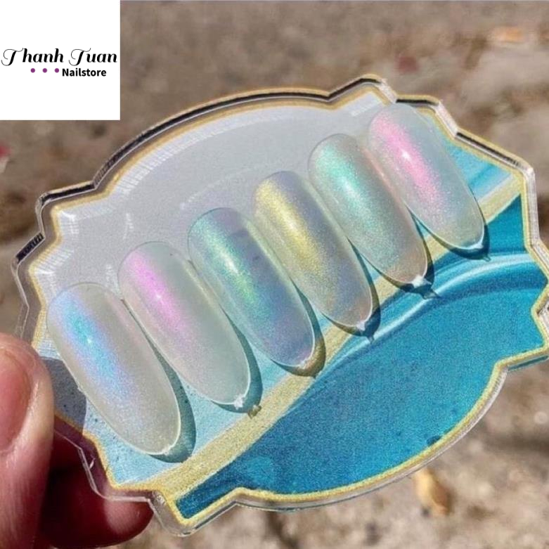 Set 6 hũ tráng gương ngọc trai siêu đẹp   - Phụ kiện đồ nail