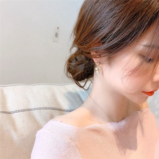 Bộ bông tai gấu đính đá
