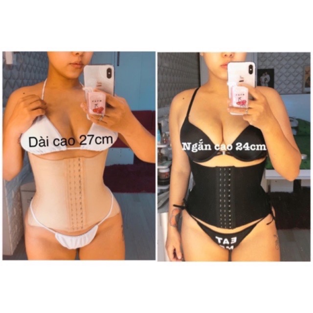 Gen Nịch bụng(Chính Hãng) Gen sline 8 xương cao 28-29 cm(