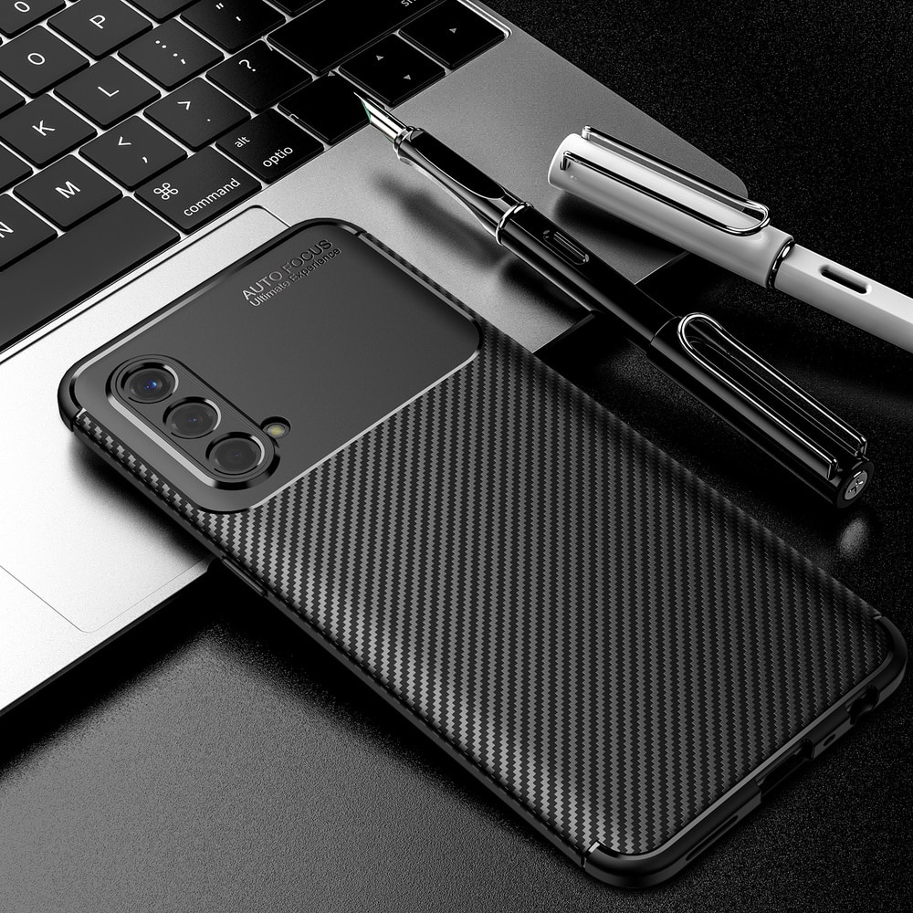 Ốp điện thoại tpu sợi carbon cho Oneplus Nord Ce 5g N10 N100 9 Pro 9r 8t 7t