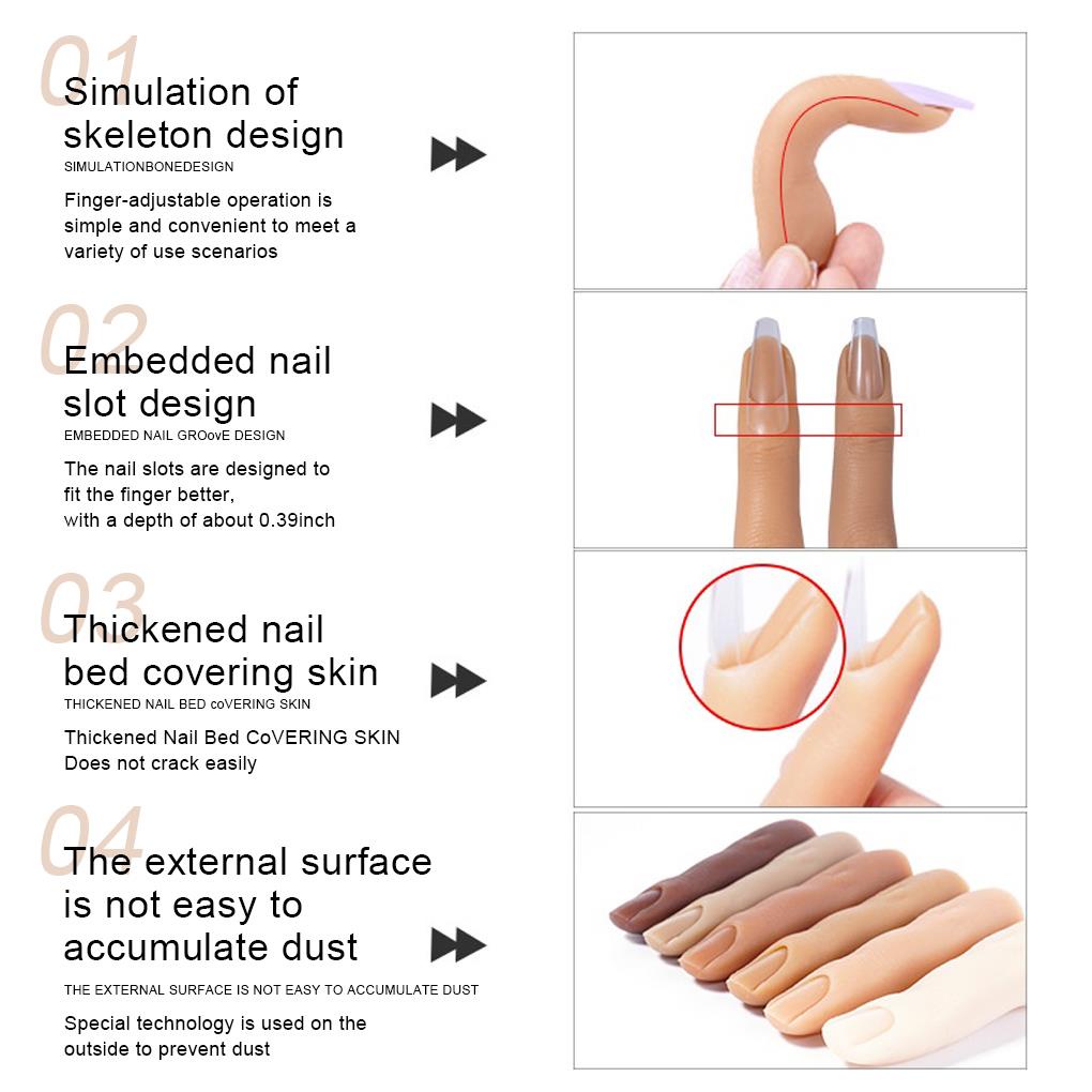 Móng Tay Giả Tập Vẽ Trang Trí Nghệ Thuật Cho Người Mới Bắt Đầu Đứng