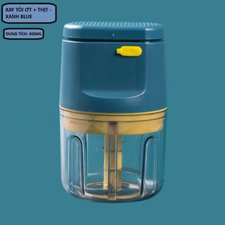 oder Máy xay tỏi ớt mini, máy xay thịt mini cầm tay không dây cao cấp