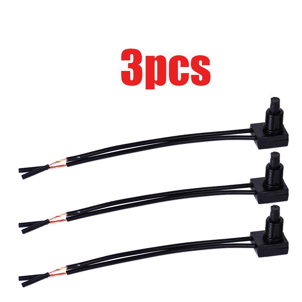 Công Tắc Chống Thấm Nước Màu Đen Với Dây Dẫn 4 &quot;