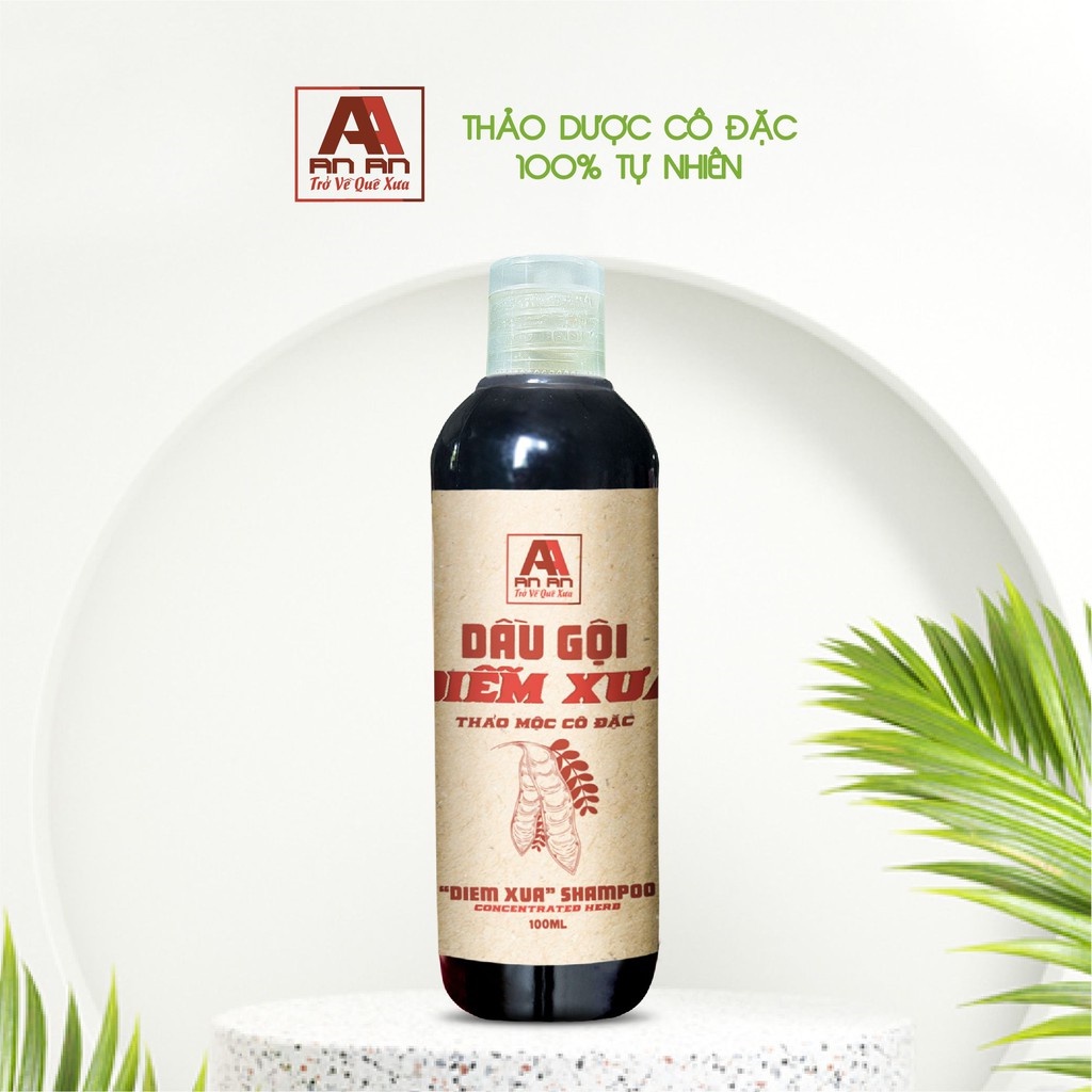 Dầu gội thảo dược bồ kết tinh chất bưởi Diễm Xưa 100% thiên nhiên