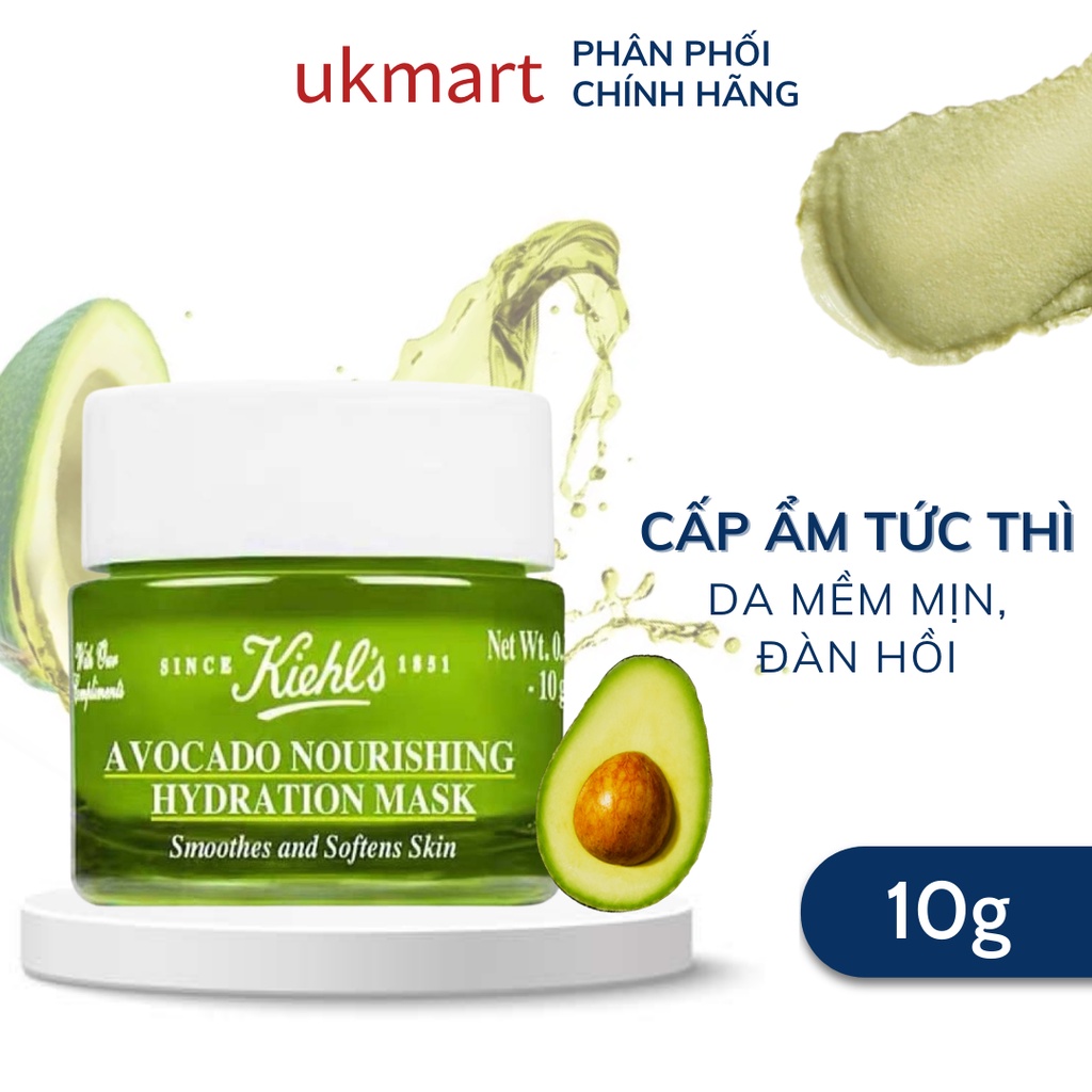 Mặt Nạ Bơ Kiehl's Avocado Nourishing Hydration Mask 10G