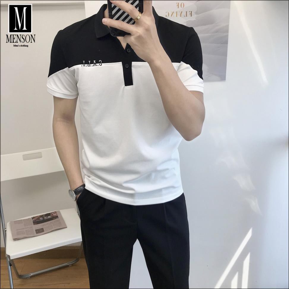 [Hàng Hiệu] Áo Thun Nam Có Cổ, Áo Polo Nam Cao Cấp Vải Cá Sấu 100%Cotton Co Giãn 4 Chiều Chuẩn Form Chất Mát M2101 | BigBuy360 - bigbuy360.vn