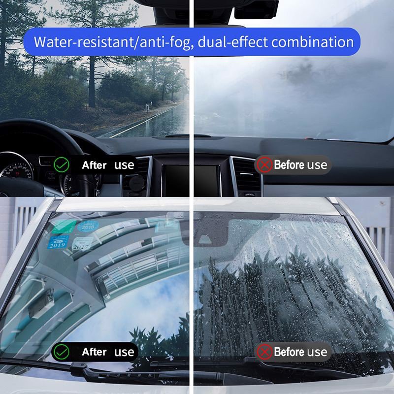 Bình xịt chống mờ sương mù, chống đọng nước mưa kính xe hơi Baseus Anti-Fog & Rainproof Agent for Glass