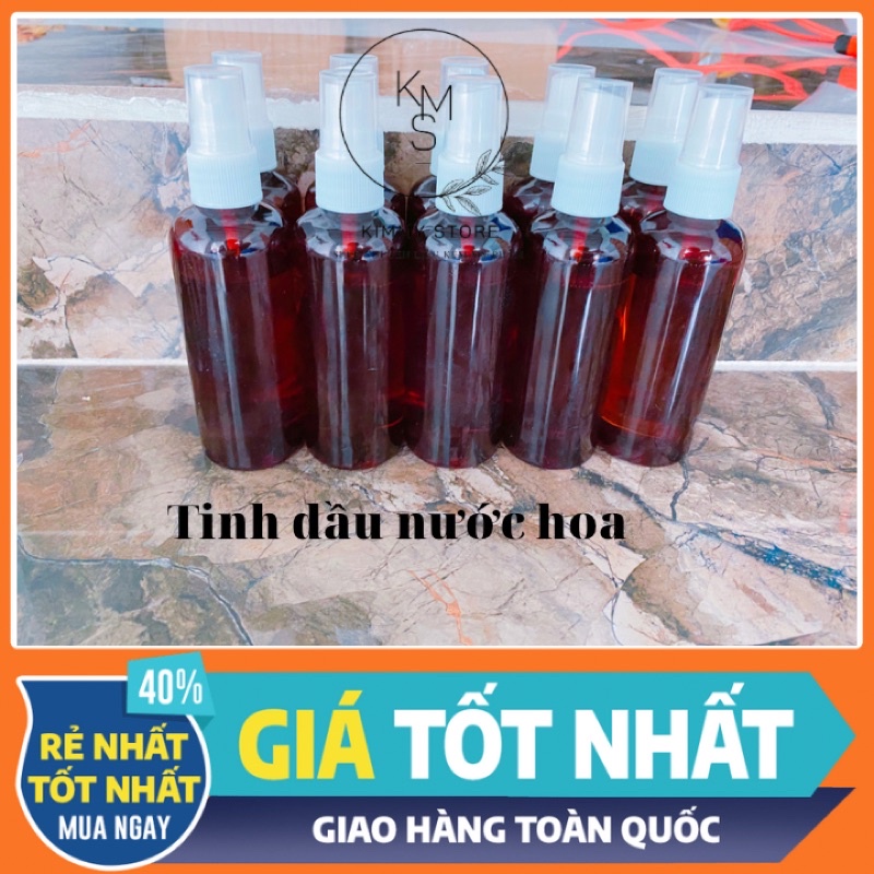 lẻ 1 chai 100ml tinh dầu hương làm thơm kem