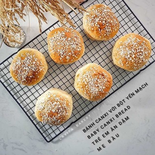 Bánh Mì Baby Em Bé (Túi 6 cái) - Baby Canxi Burger Buns (Pack 6)
