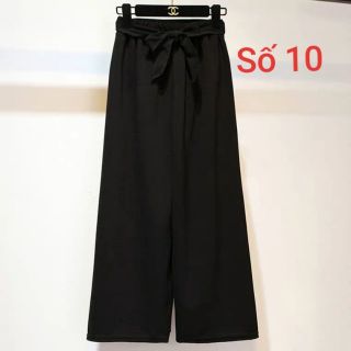 Quần ống rộng túi chéo